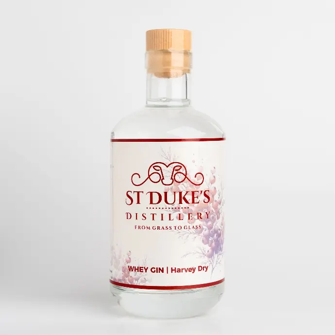 St Duke’s Harvey Dry Gin – Whey from Harvey Cheese